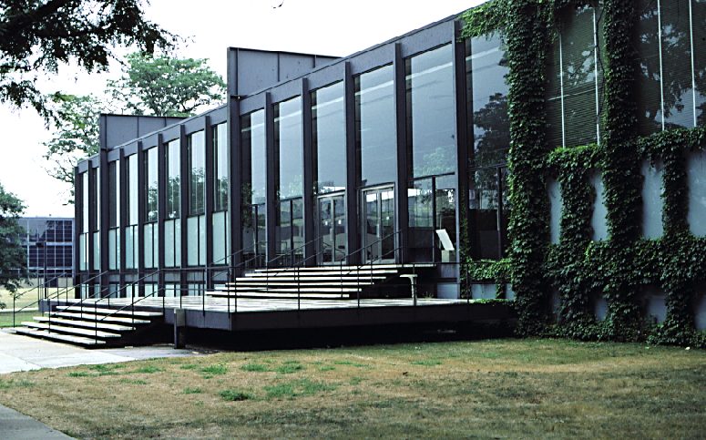 Mies van der Rohe:  Crown Hall,   Illinois Institute of Technology,   Chicago, 1956